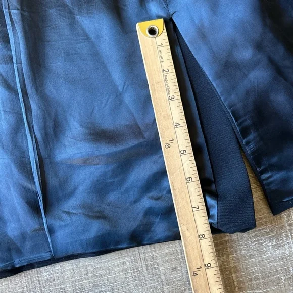 Italian Pure Virgin wool 44 Gold Button Double Breast Sport Coat academia preppy - Picture 12 of 16